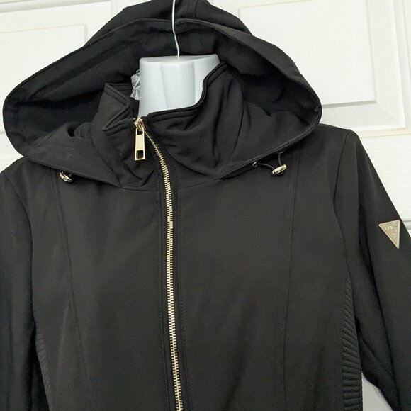 GUESS Softshell Coat Casu alTransitional Jacket for Fall to Winter Ward M - Picture 3 of 16